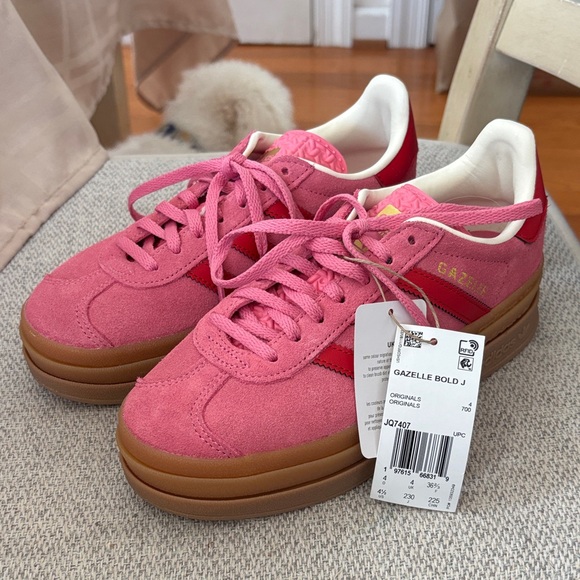 adidas Shoes - Adidas Gazelle Bold Pink Sneakers